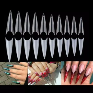 Long Stiletto Tips