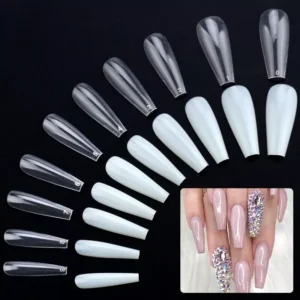 Long Coffin / Ballerina Full Cover Nails
